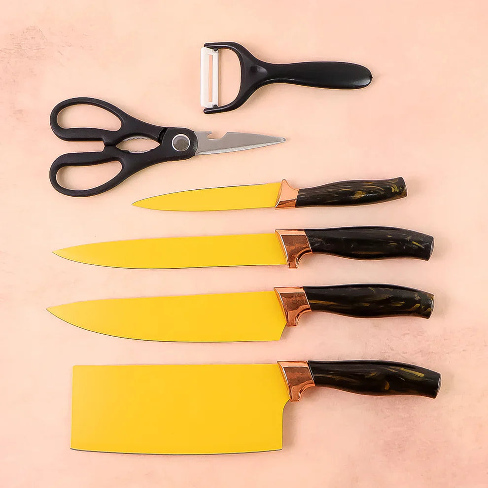 Best 6 pcs kitchen knife set - knives | 2025 | fast shipping