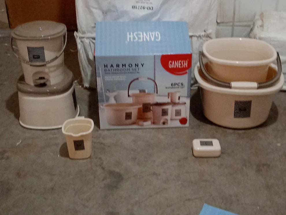 Best 6 pcs plastic bathroom set - accessory sets | 2025 | fast shipping