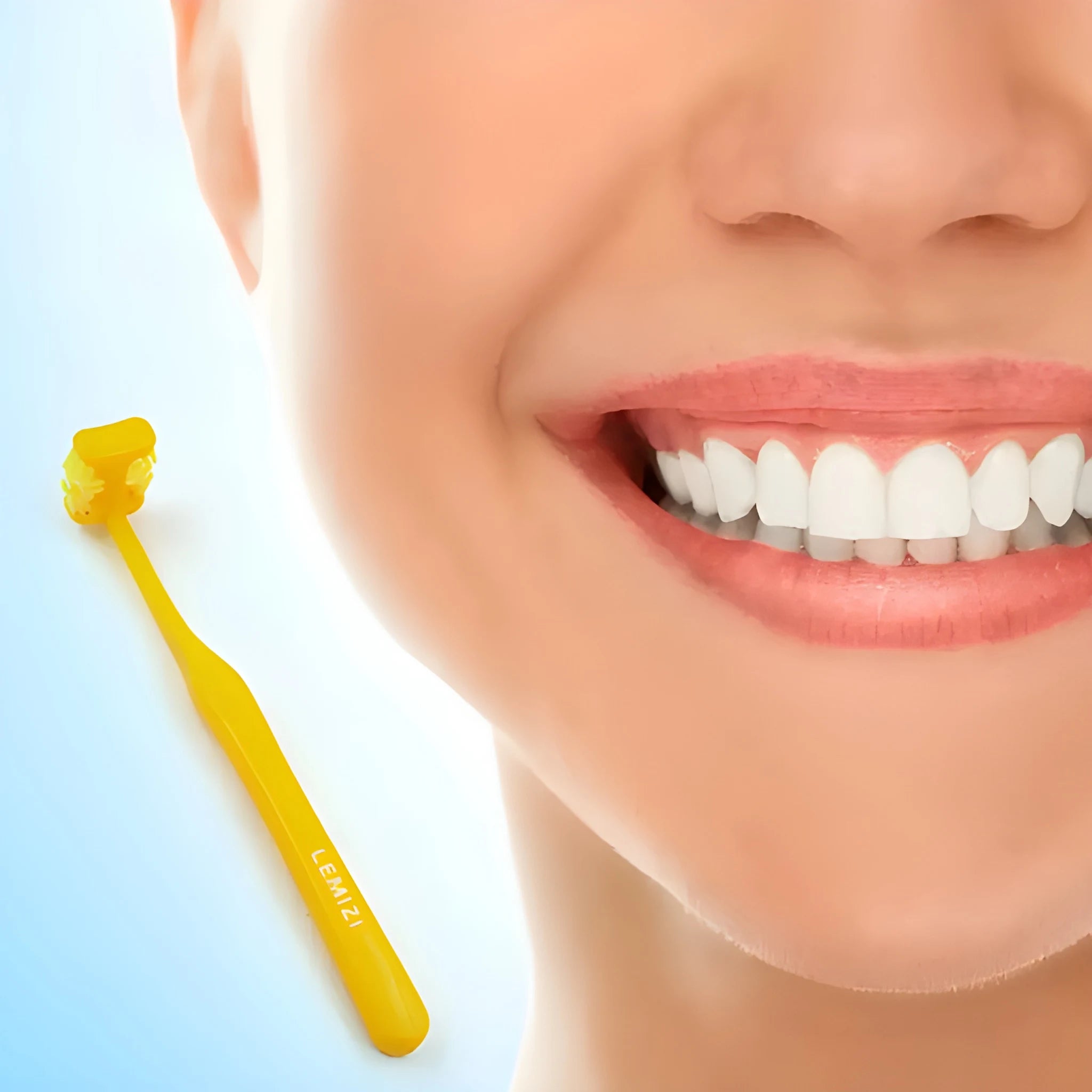 6-sided surround toothbrush