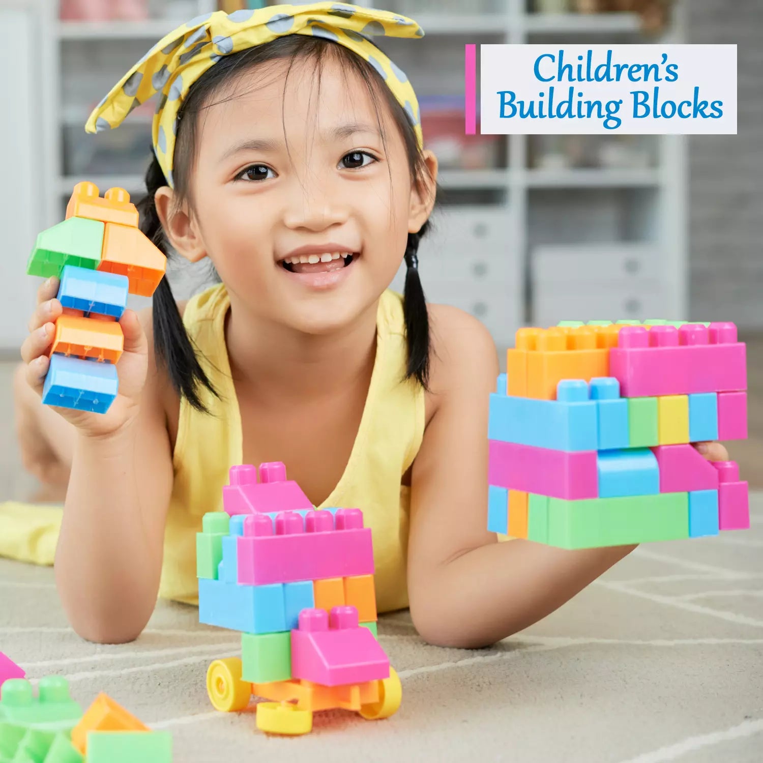 Best 60-piece multicolor building blocks set - interlocking | 2025 | fast shipping