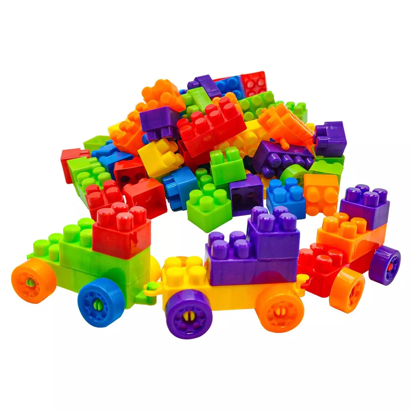 Best 60-piece multicolor building blocks set - interlocking | 2025 | fast shipping