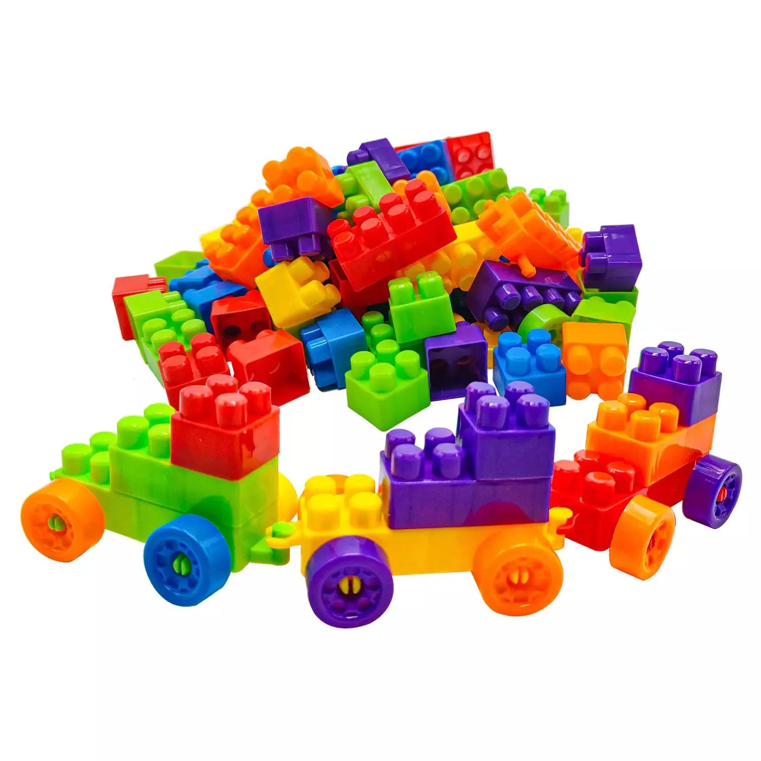 Best 60-piece multicolor building blocks set - interlocking | 2025 | fast shipping