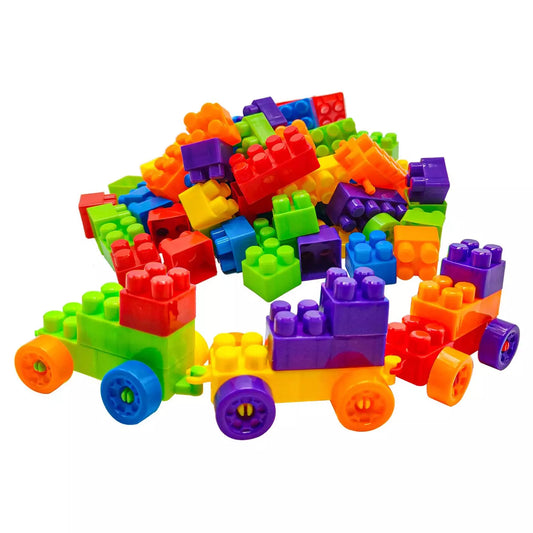 Best 60-piece multicolor building blocks set - interlocking | 2025 | fast shipping