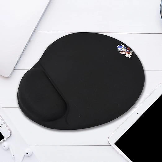 Ergonomic wrist mouse pad