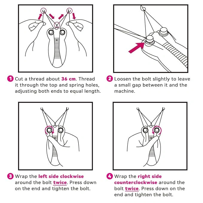 Facial epilator hair removal kit