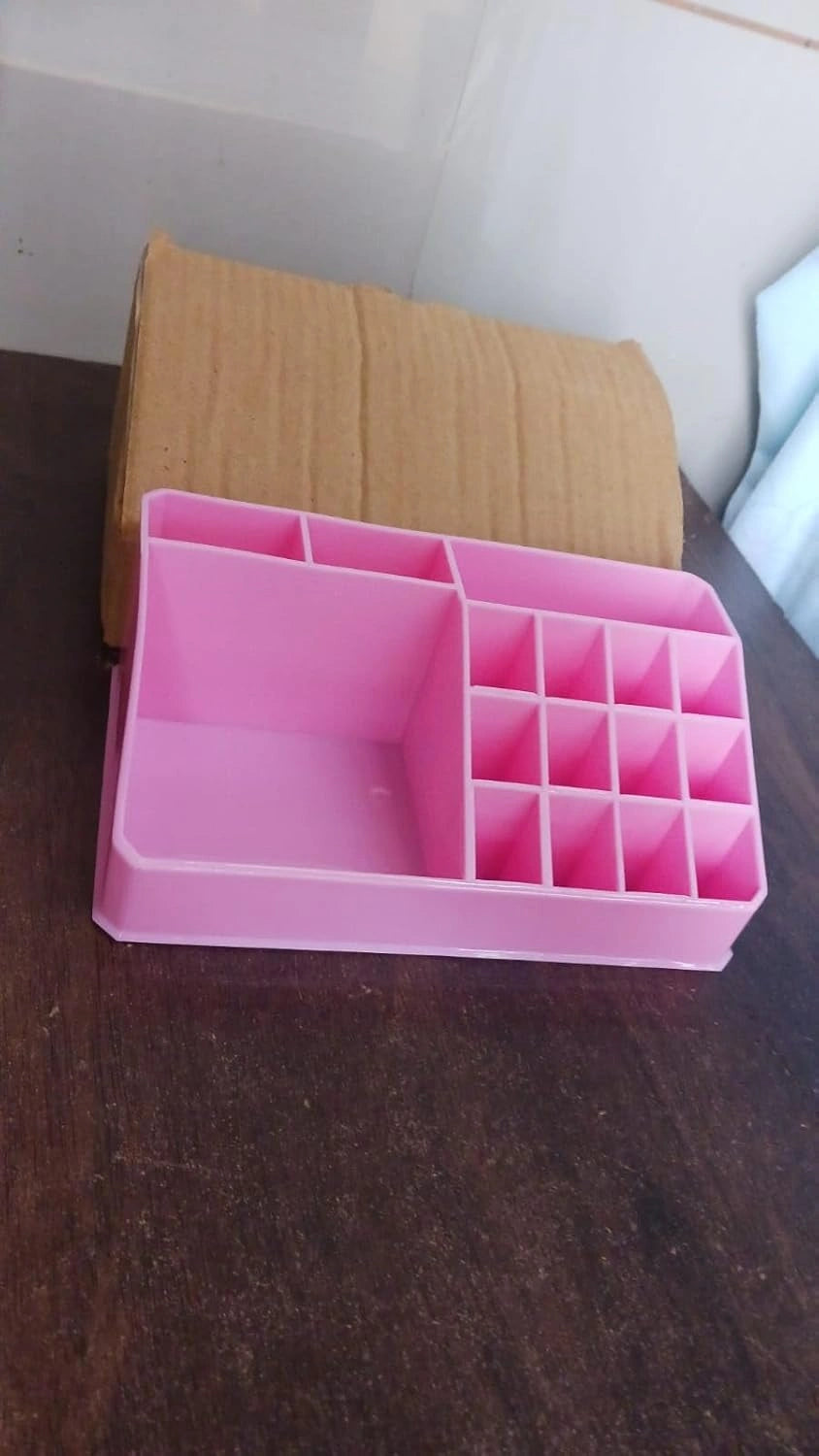Best plastic makeup organizer box - household storage containers | 2025 | fast shipping