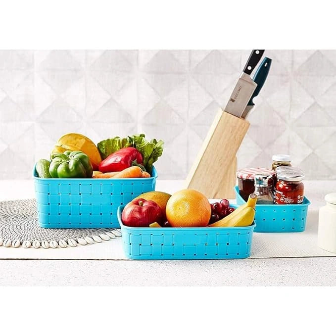 Best smart kitchen storage baskets – set of 3 - food containers | 2025 | fast shipping