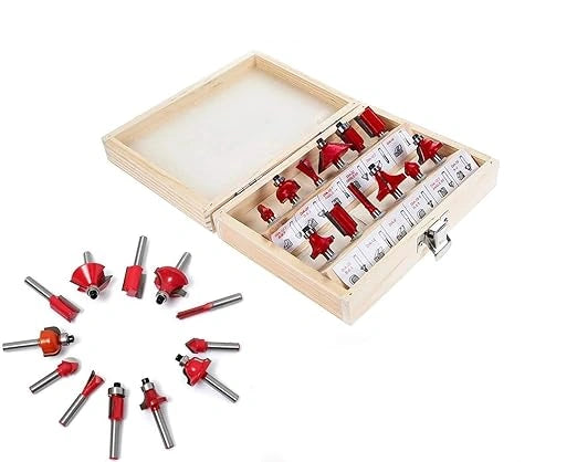 Best router bit set (12/15pcs) - bits | 2025 | fast shipping