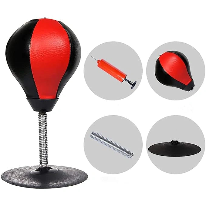 Inflatable punching bag with pump (2 pc set)