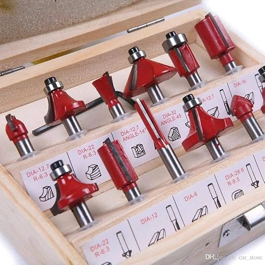 Best router bit set (12/15pcs) - bits | 2025 | fast shipping