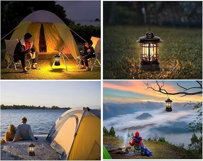 Retro led camping light