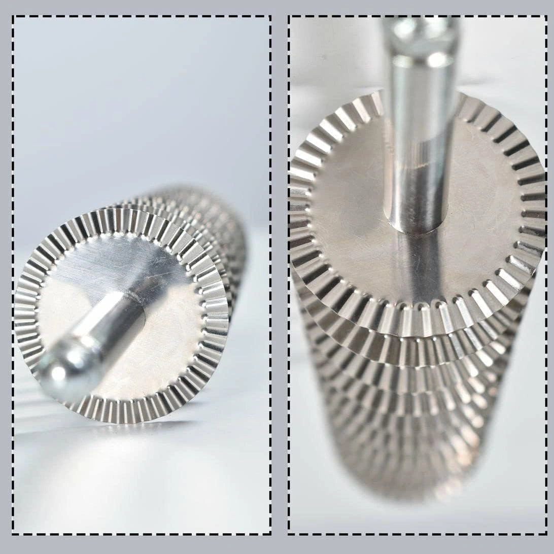 Stainless steel dough cutter