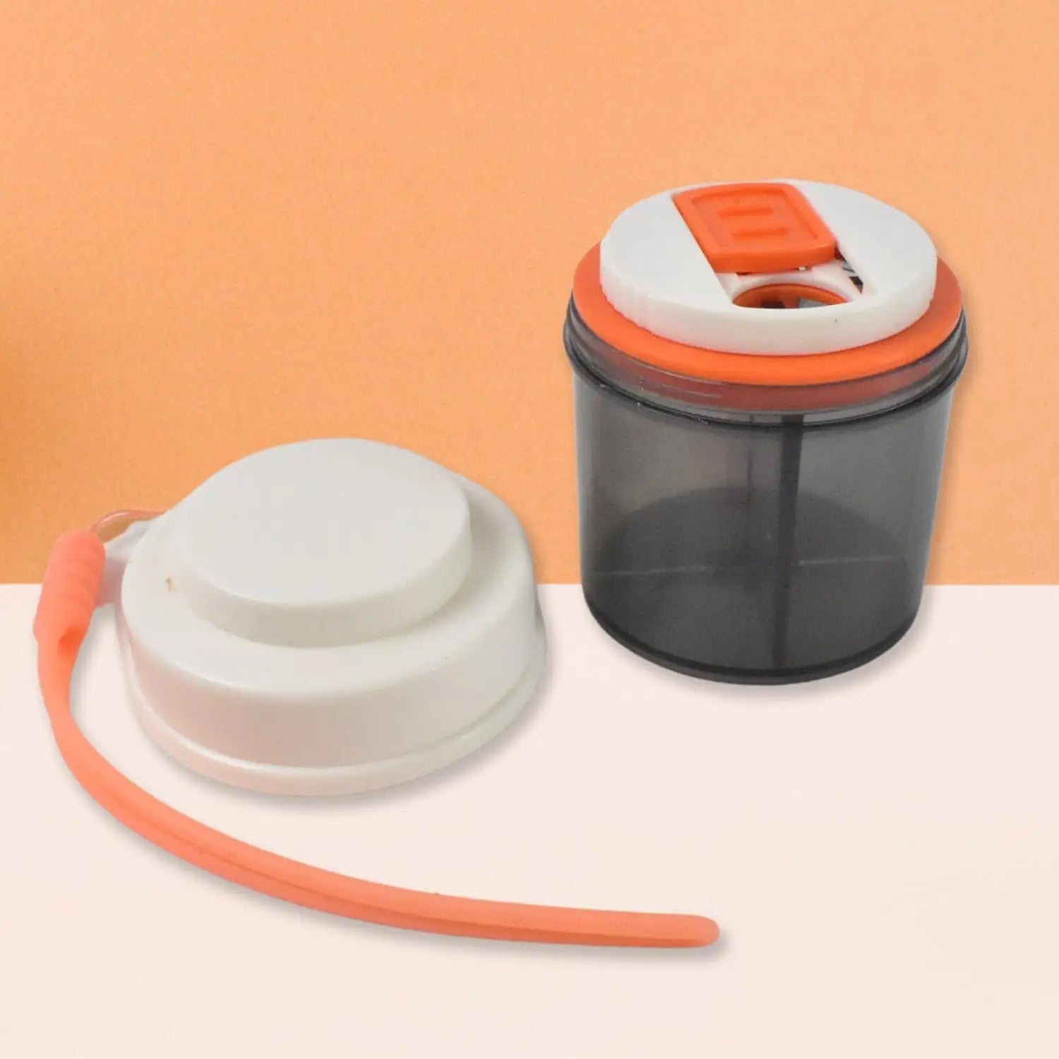 Plastic 4 Section Pill Box Organizer (1 Pc Mix Color) - Health Care