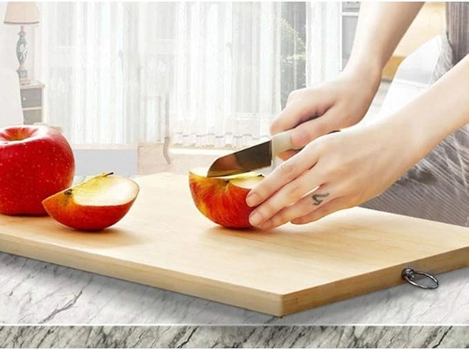 Natural wooden cutting board