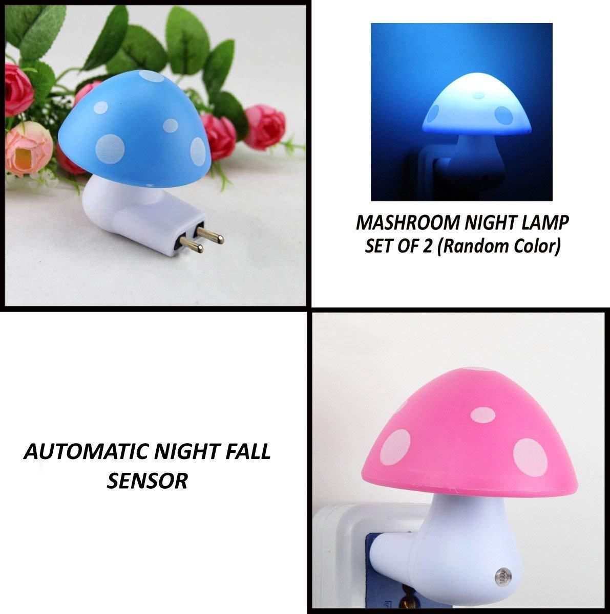 Auto Sensor Mushroom Lamp