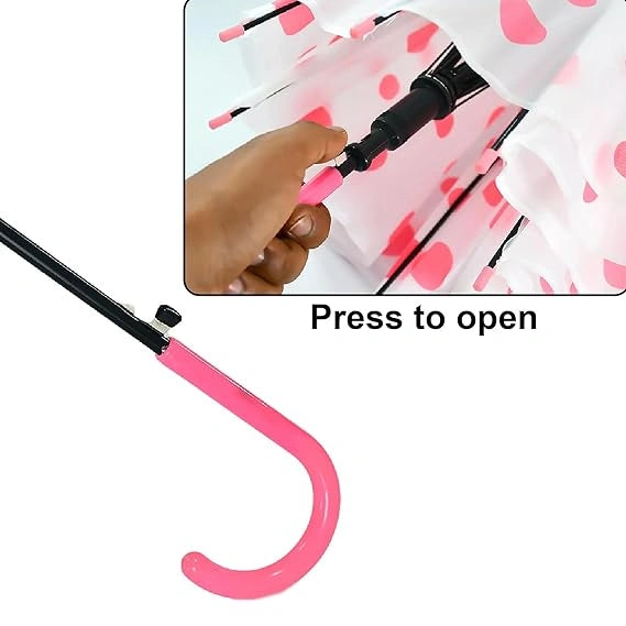 Dot printed umbrella