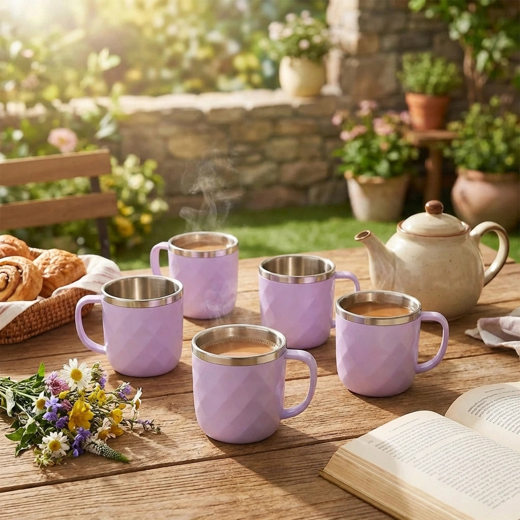 Apex Silika 6-Pc Tea Cup Set