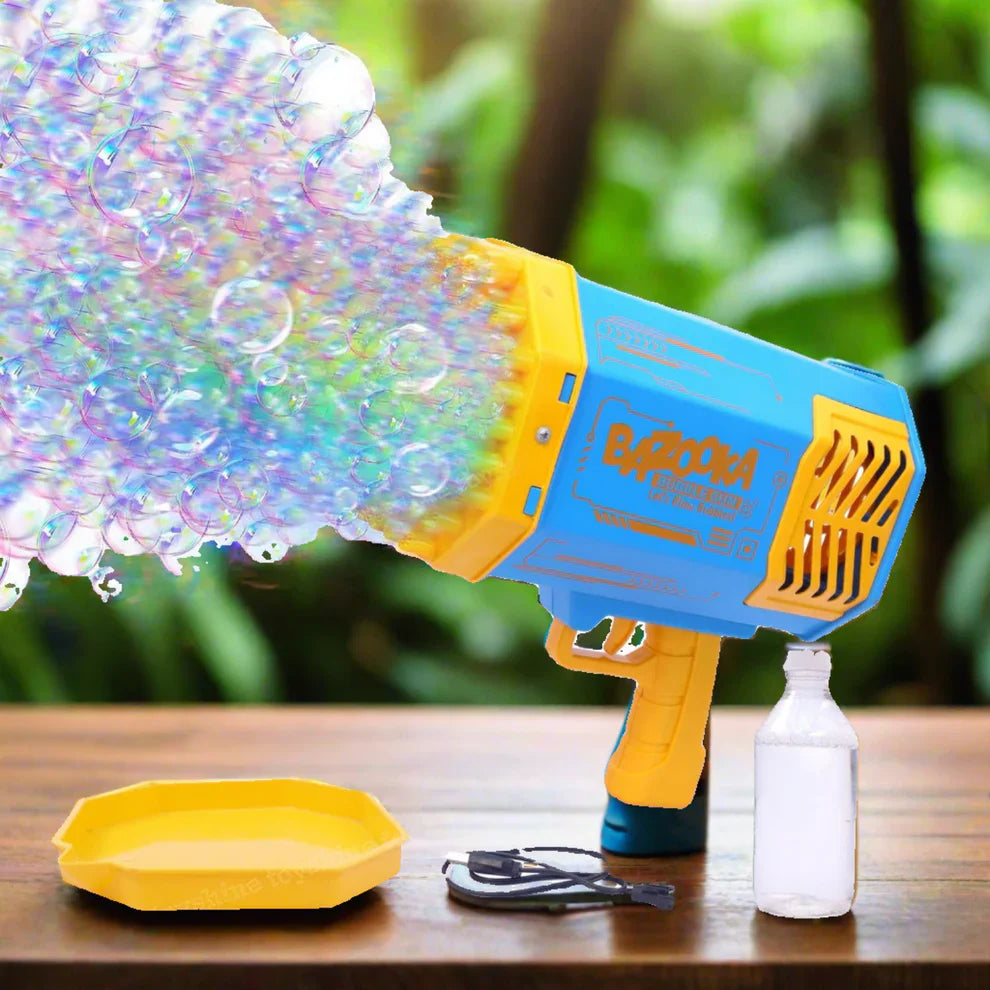Best 69 holes rechargeable bubble gun - guns | 2025 | fast shipping