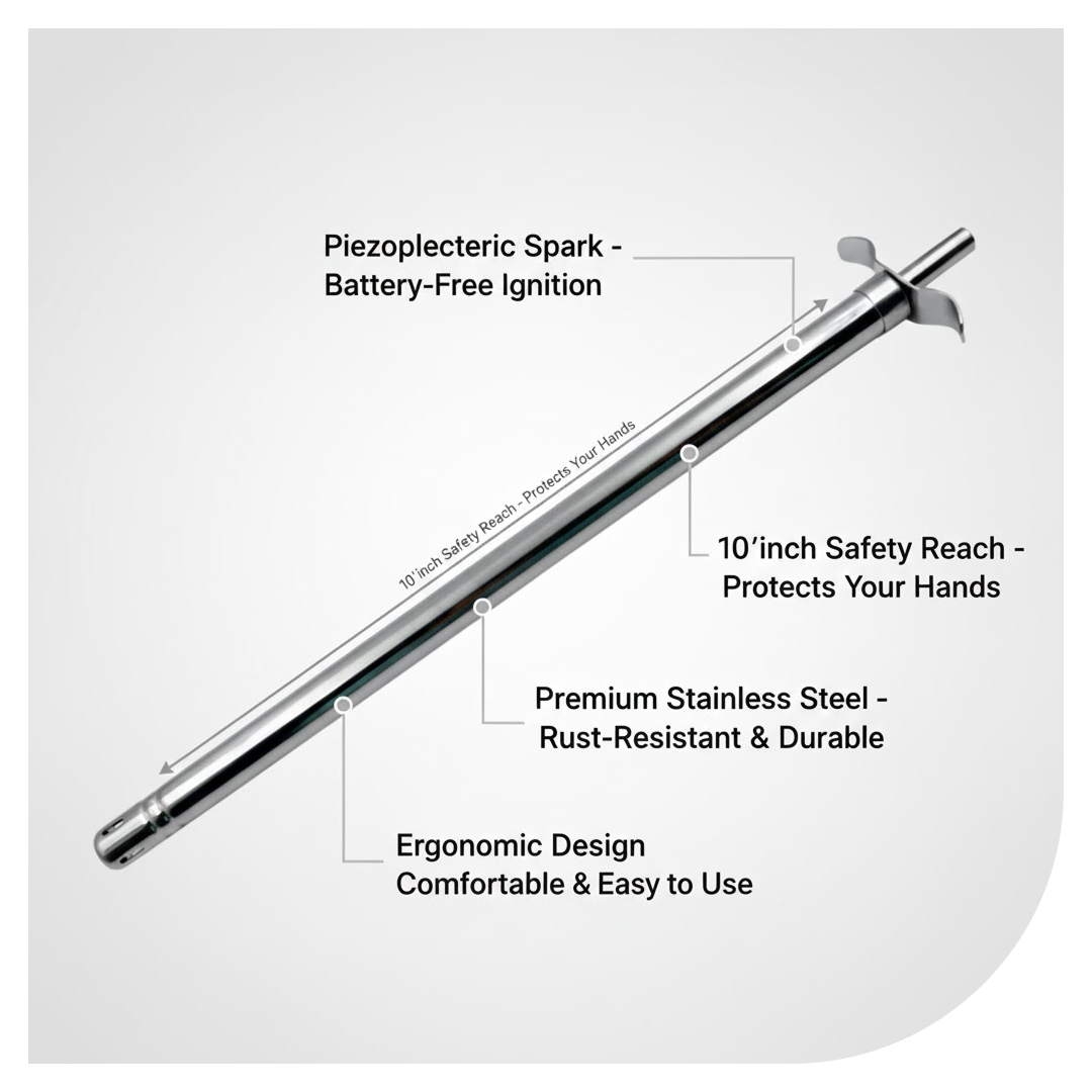 Premium Steel Gas Lighter