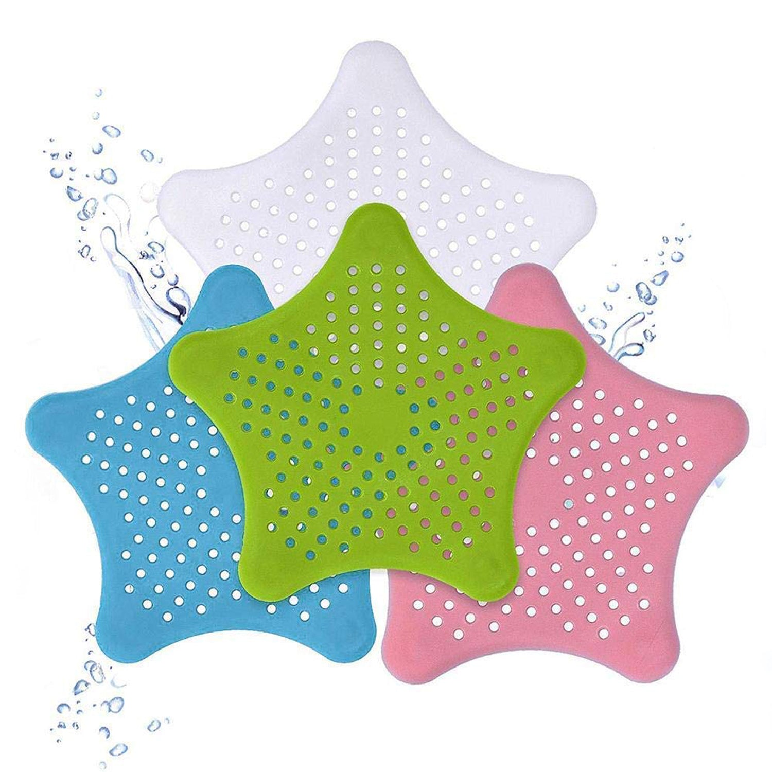 Star-Shaped Drain Strainer