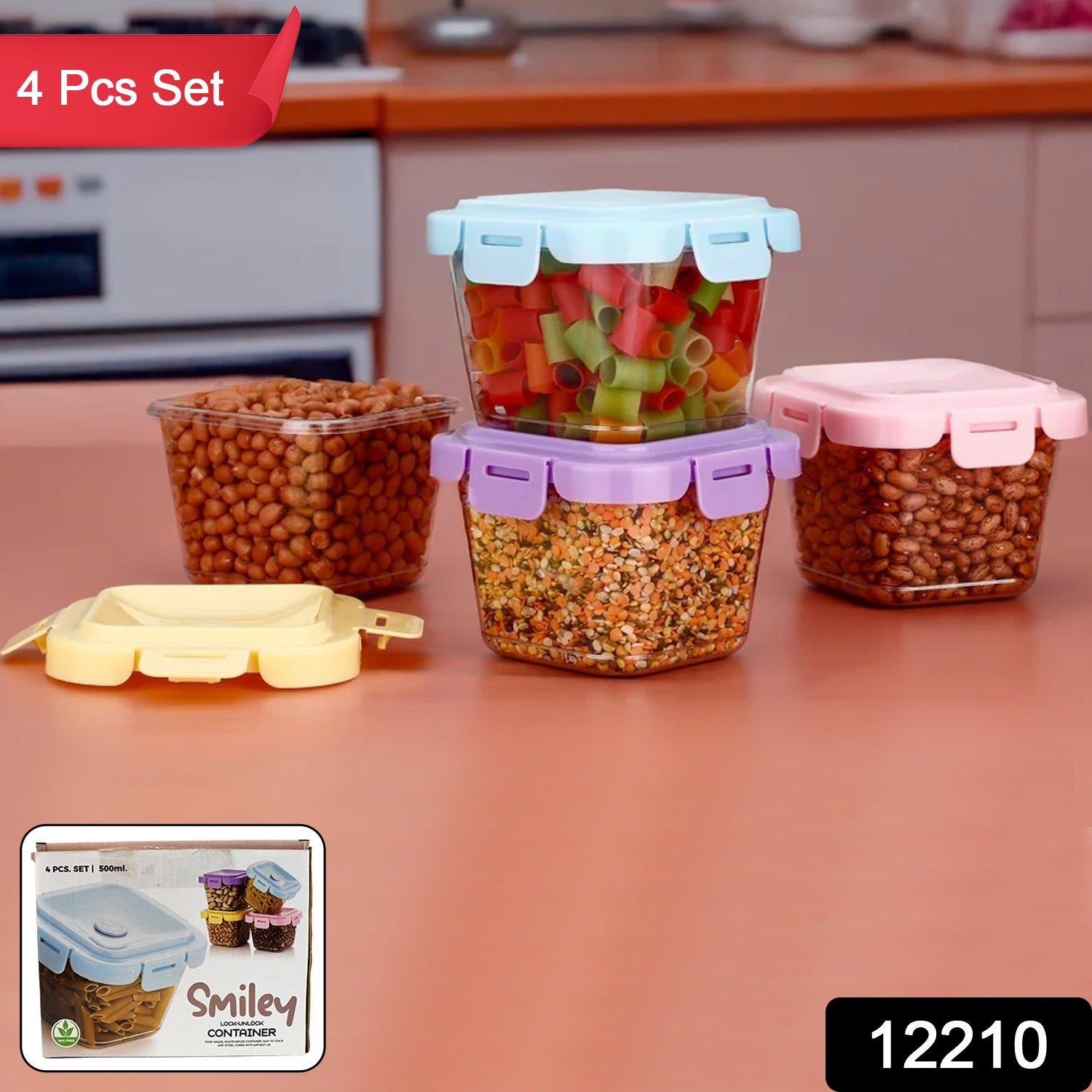 Plastic Food Storage Containers With Lid