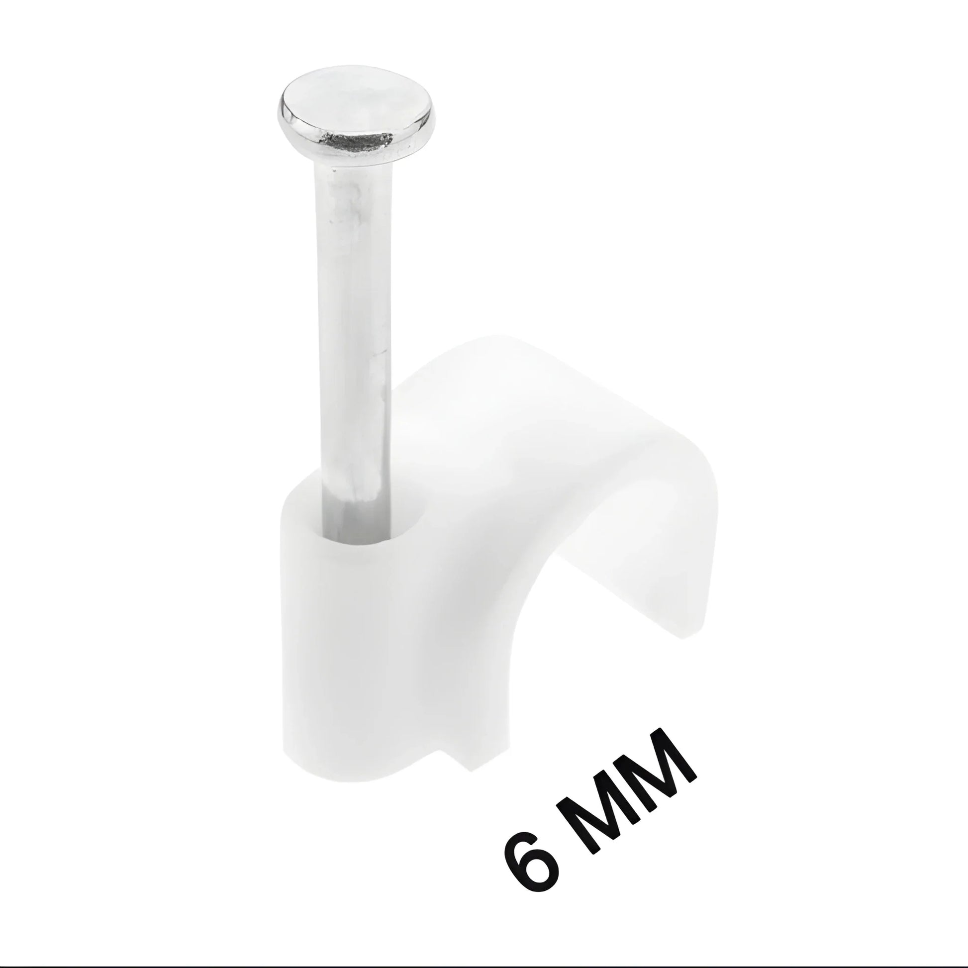 6mm Self-Adhesive Cable Clips - Industrial & Scientific