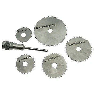 Best 6pcs hss saw blade set with mandrel - circular blades | 2025 | fast shipping