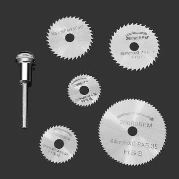 Best 6pcs hss saw blade set with mandrel - circular blades | 2025 | fast shipping