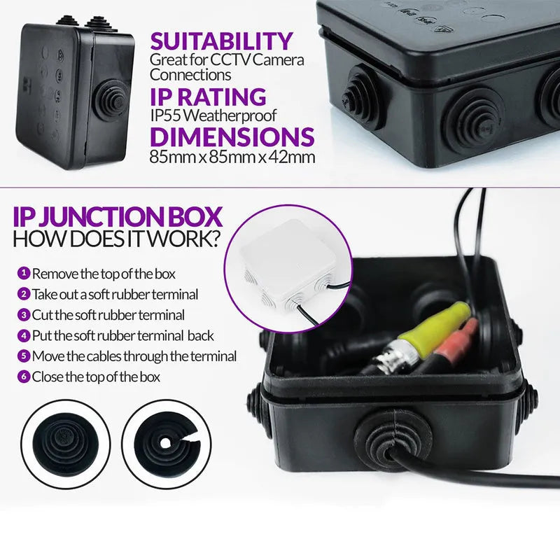 Best square box for cctv - security safe accessories | 2025 | fast shipping