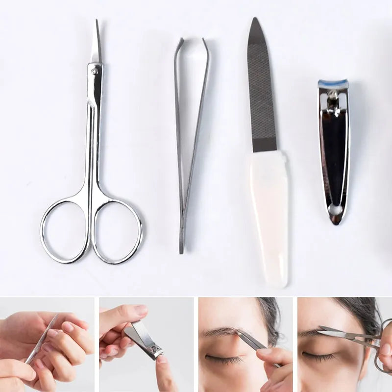 7 In 1 Manicure Set Tool Kit (7 Pcs Set) - Health & Beauty