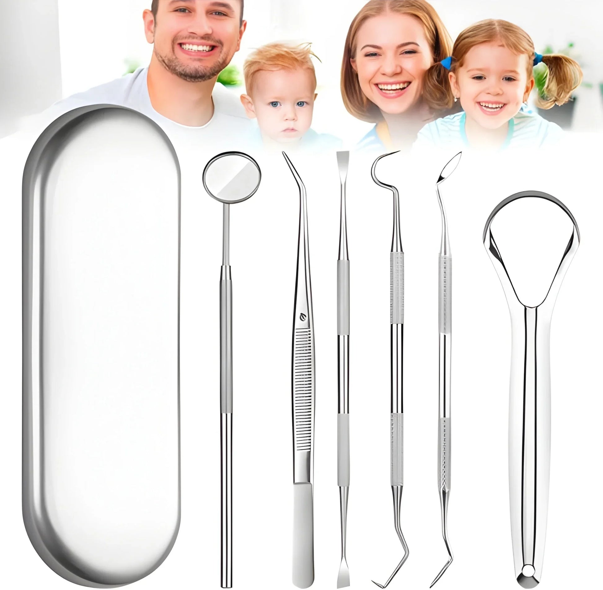 Best 7 in 1 stainless steel toothpick flossier set - home & garden | 2025 | fast shipping