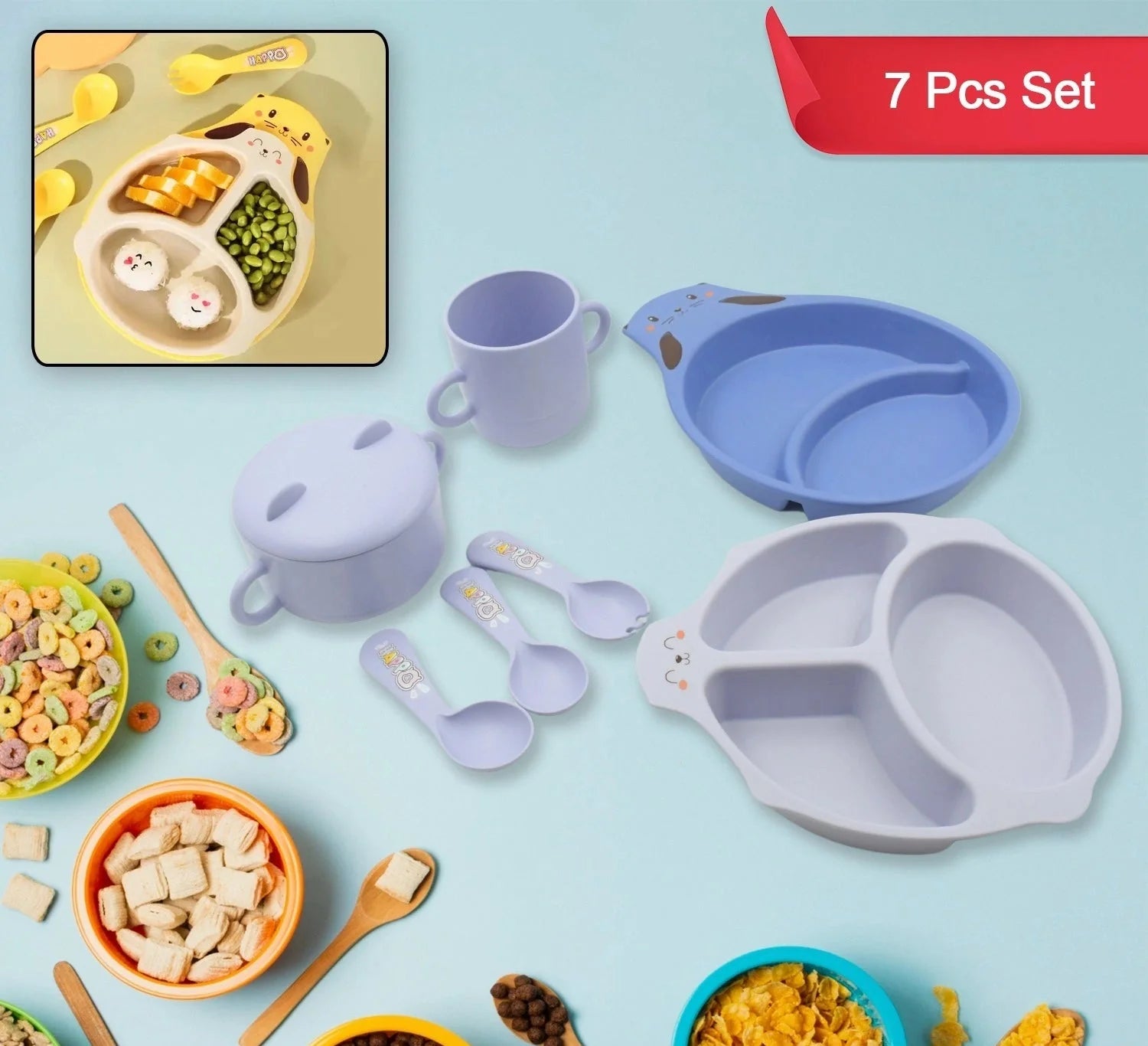Best 7 pcs kids feeding set - essentials | 2025 | fast shipping