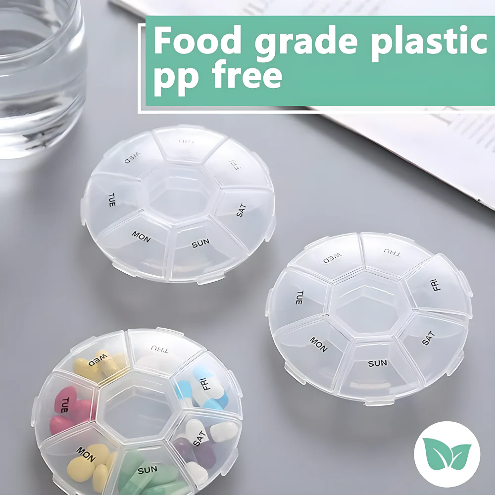 7-Sided Pill Organizer - Home Improvement