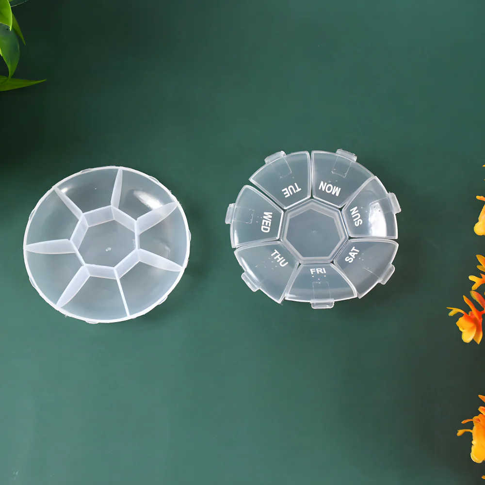 7-Sided Pill Organizer - Home Improvement