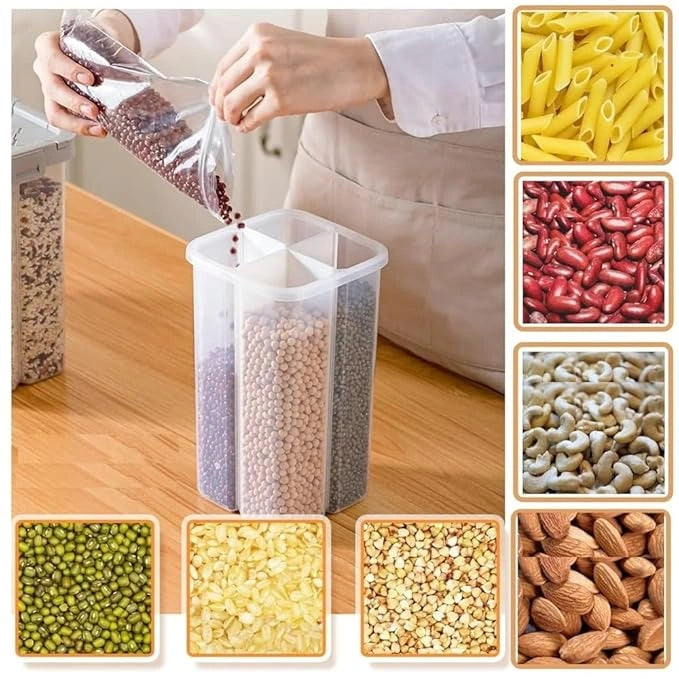 Best 4 section food storage jar - containers | 2025 | fast shipping