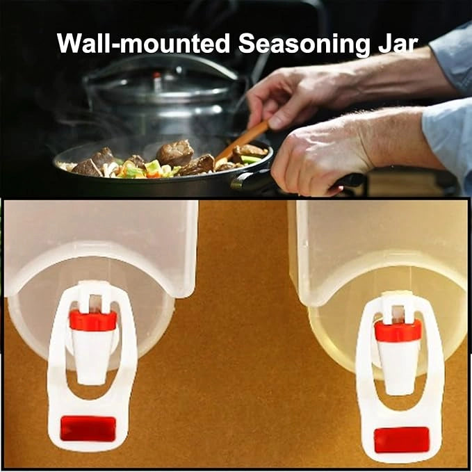 Wall mounted oil dispenser