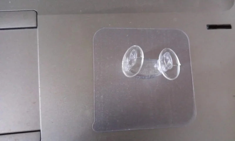 Invisible adhesive hook