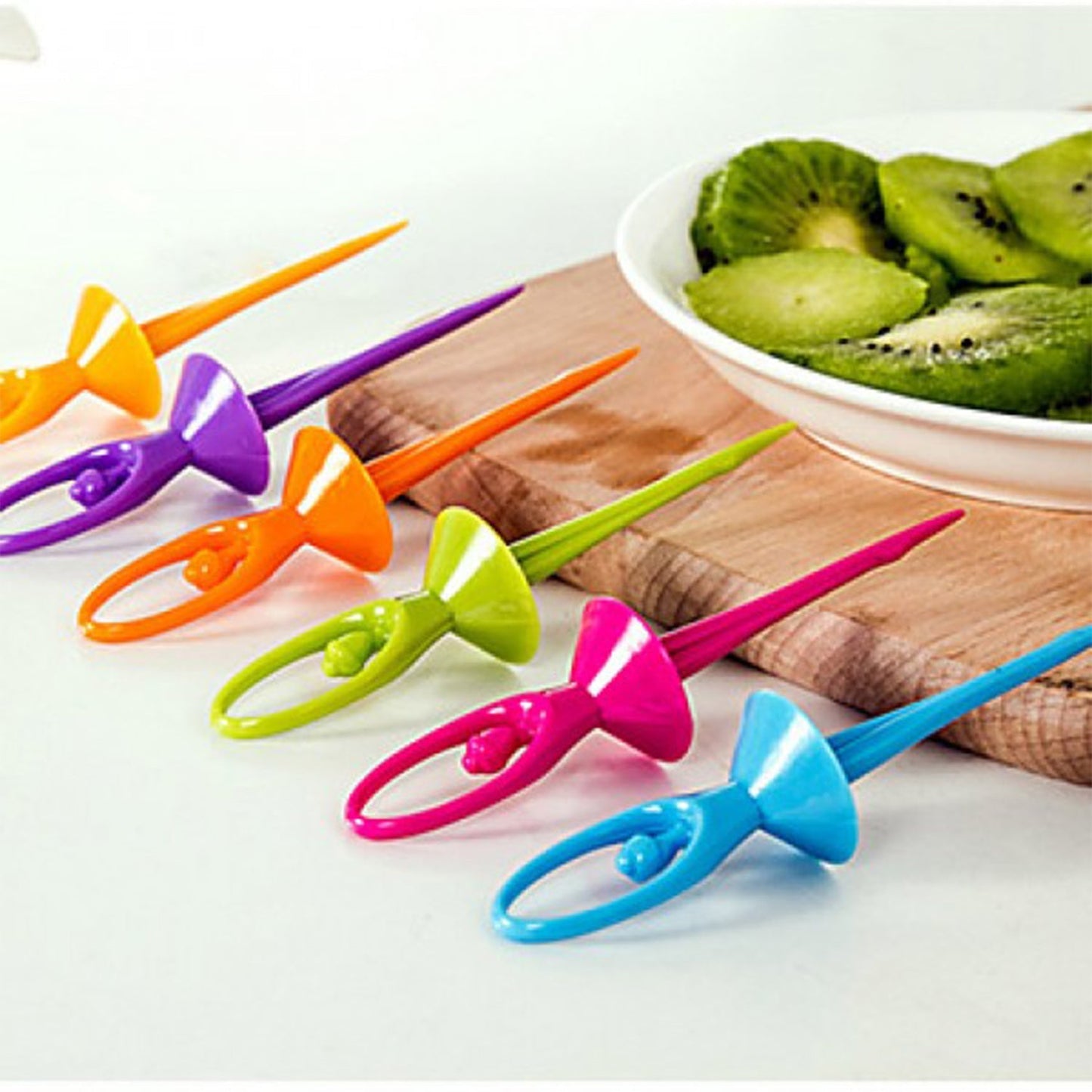 Dancing Doll Fruit Forks