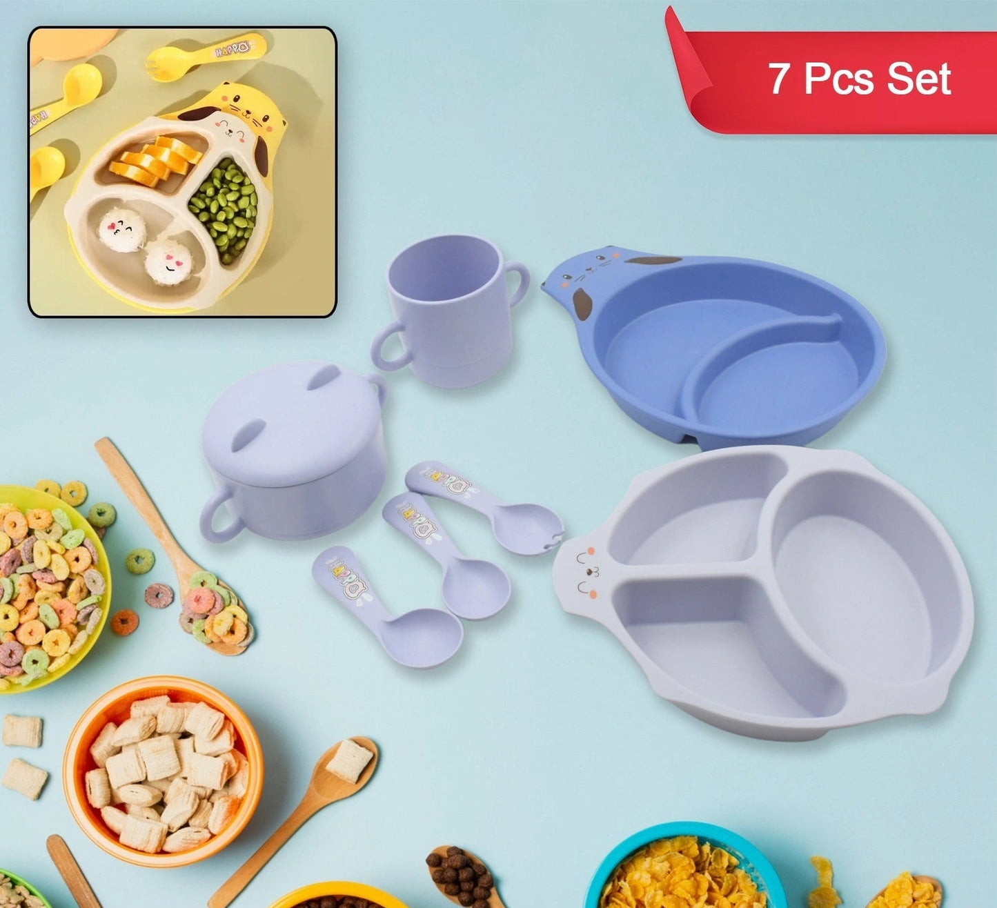 Best 7 pcs kids feeding set - essentials | 2025 | fast shipping