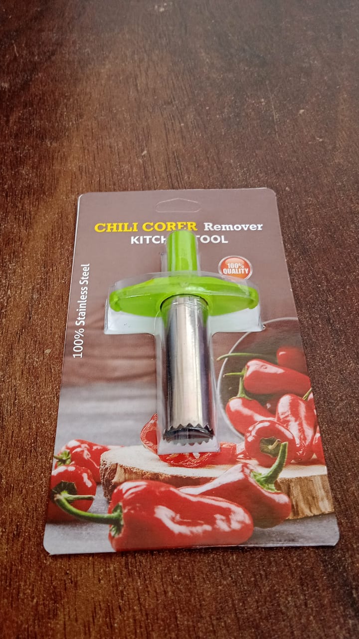 Stainless Steel Chili Corer
