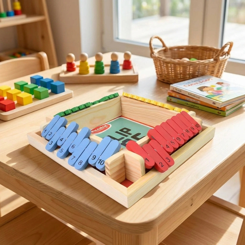 Wooden Shut The Box Game