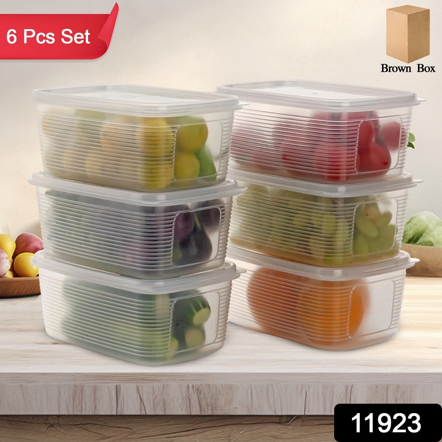 Plastic Storage Container Set