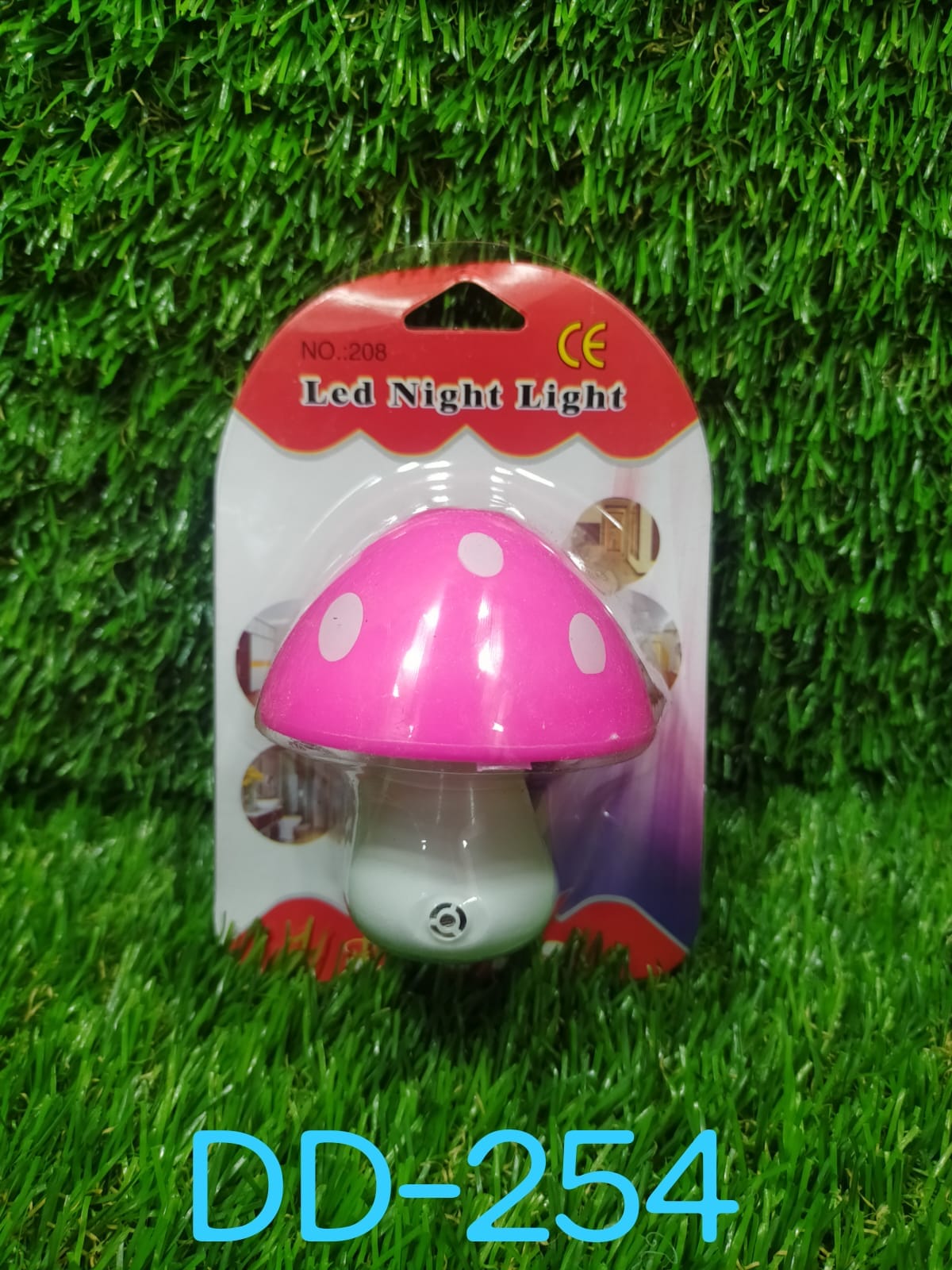 Auto Sensor Mushroom Lamp