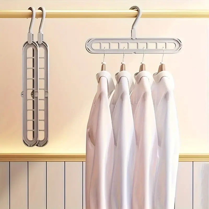 10-pack plastic hanging hooks