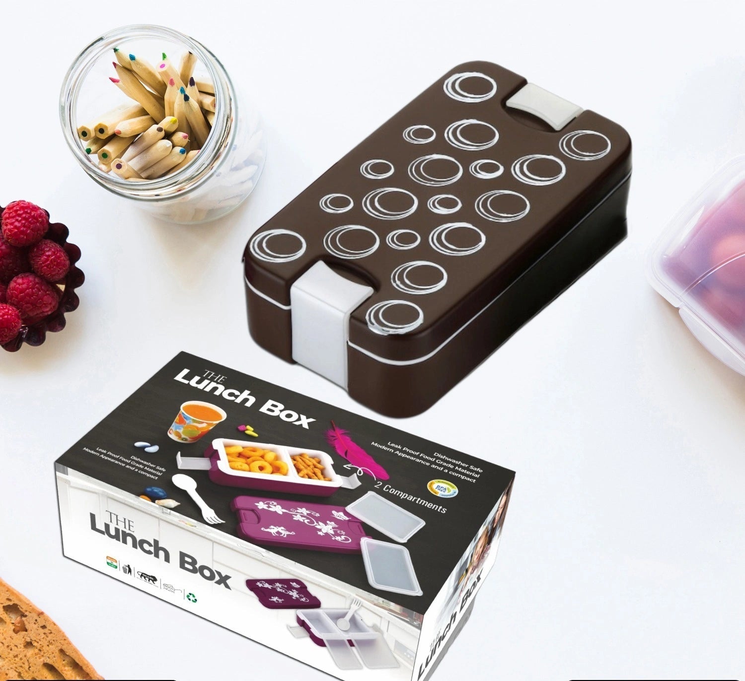 Best 2-compartment airtight lunch box - containers | 2025 | fast shipping