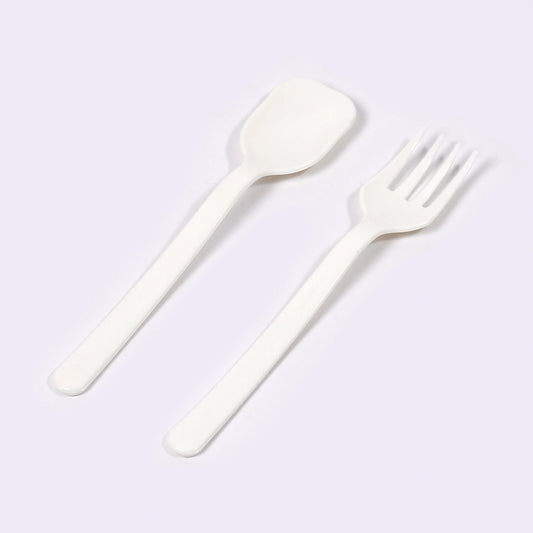Heavy-Duty Plastic Cutlery (Pack of 2) - Home & Kitchen