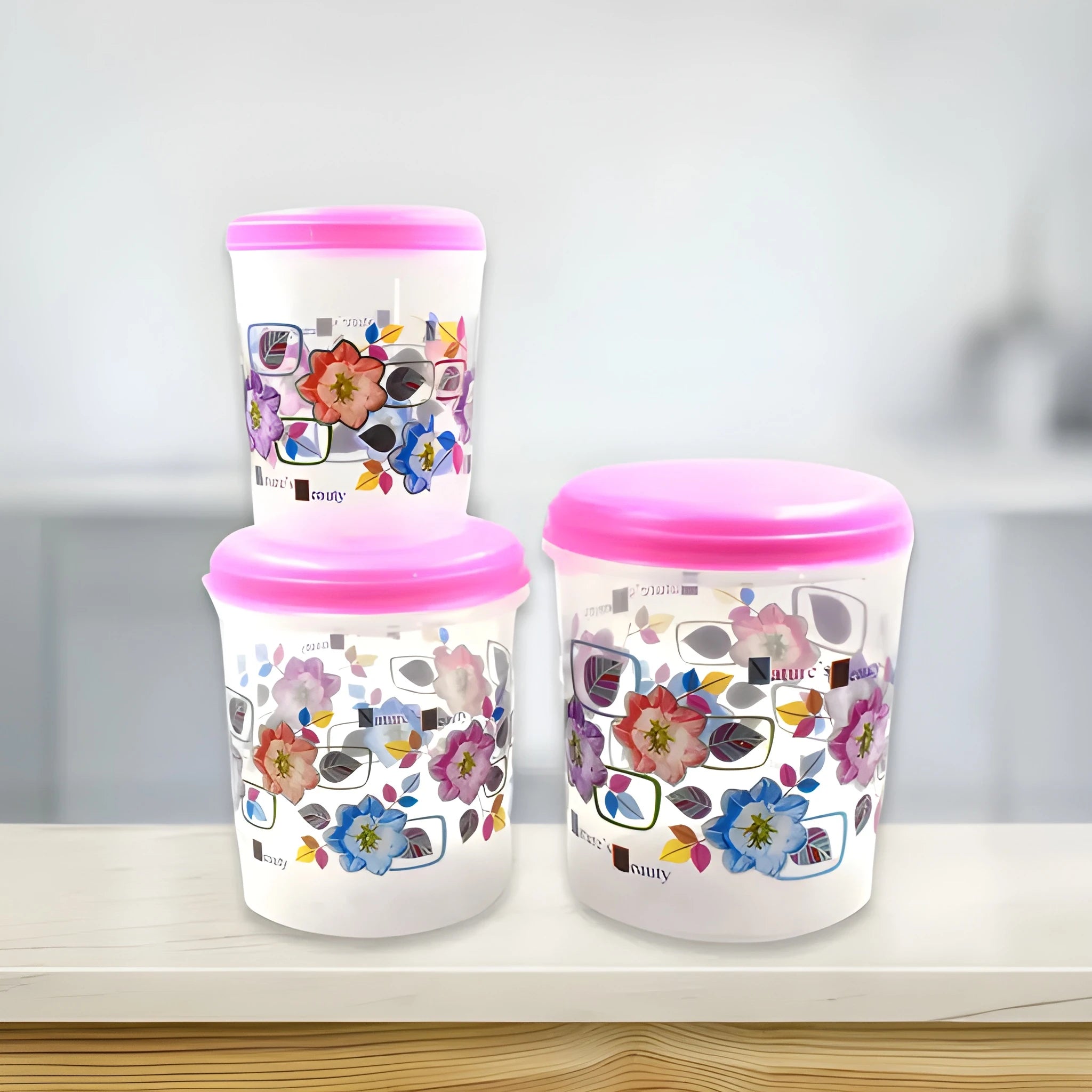 Airtight pantry containers set