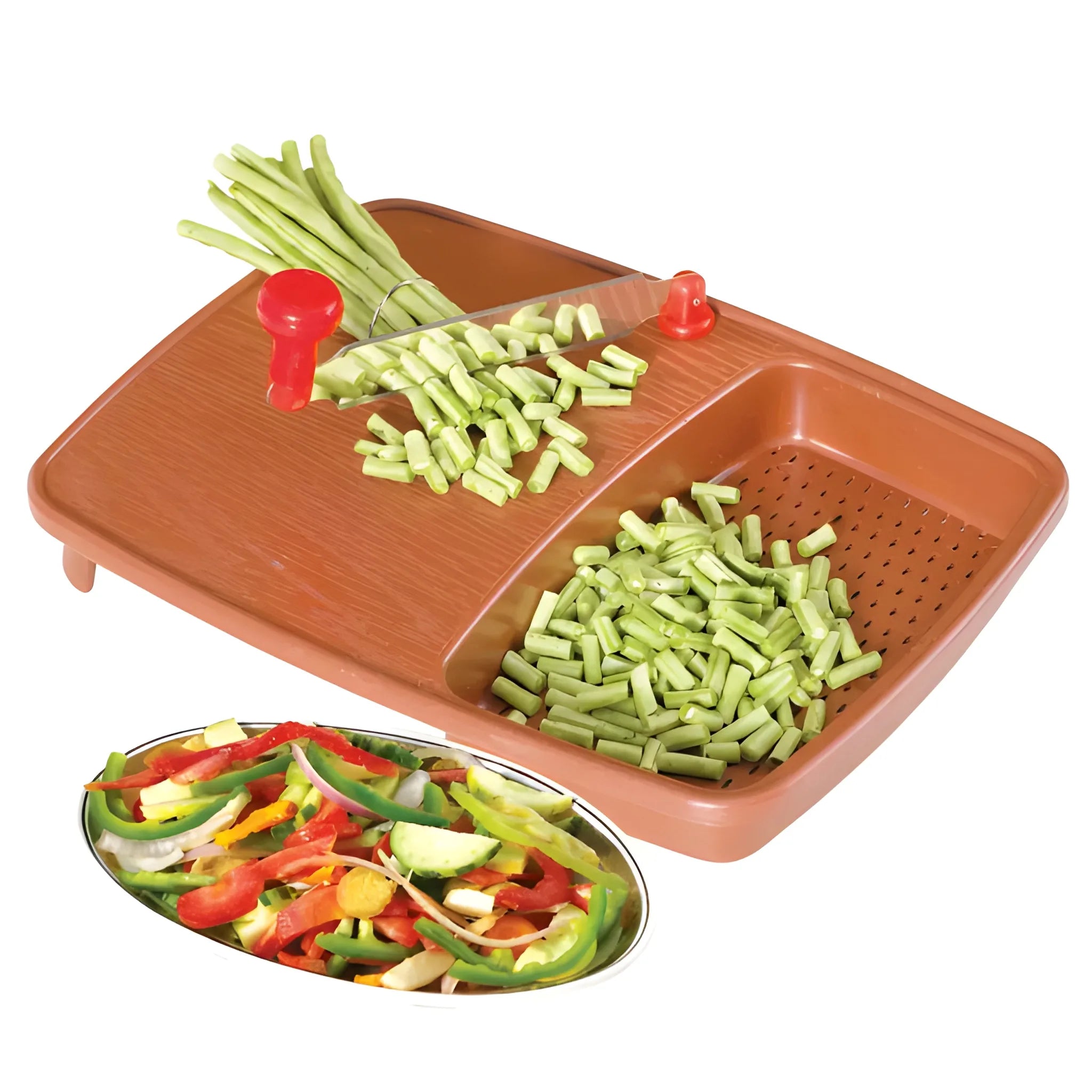 All-in-one prep tray
