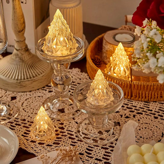 Best iceberg pyramid candlelight tea light - flameless candles | 2025 | fast shipping