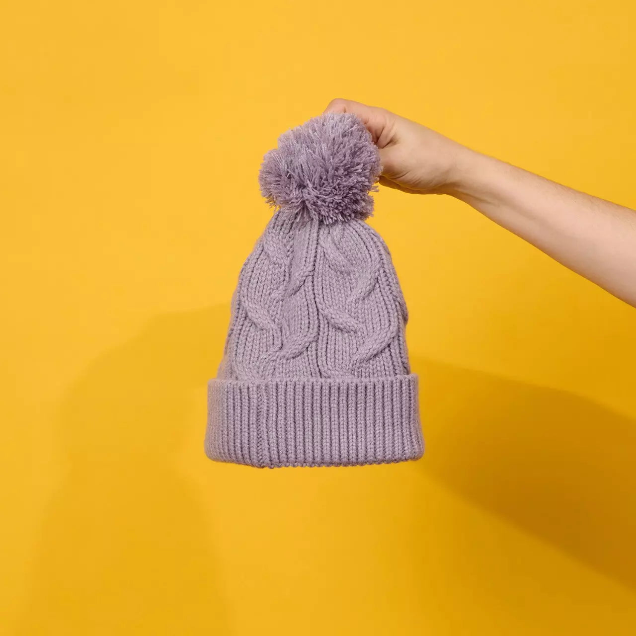 Best wool knit winter beanie with fur lining - hats | 2025 | fast shipping